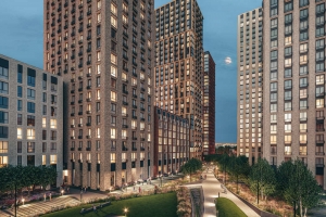 Корпуса ЖК с арт-объектом ввели в районе Южнопортовый