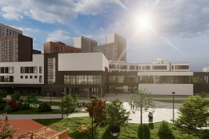 Завершается строительство третьего этажа школы в районе Лефортово