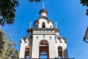 Собянин: отреставрирована колокольня храма во имя Святой Великомученицы Екатерины