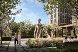 Памятник Екатерине II установят на территории ЖК в Савёловском районе