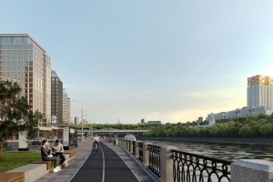 Новый прогулочный маршрут создадут на Лужнецкой набережной