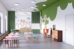 Детский сад в районе Бирюлёво Восточное построен более чем на 25%