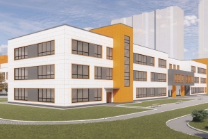 Остекление детского сада в Бирюлёве Восточном выполнено наполовину