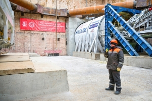 Собянин: началась проходка еще одного тоннеля на Рублёво-Архангельской линии метро