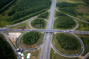 Путин запустил автомобильное движение по последнему участку ЦКАД