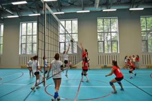 Спорткомплекс на Медынской улице облицуют глянцевым металлом