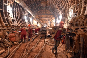 Метростроители Москвы возобновят работу после праздников 2 января