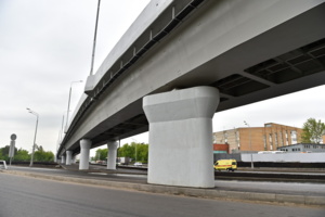 Эстакада на пересечении улиц Рябиновая и Генерала Дорохова «поедет» в сентябре