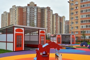 В кварталах реновации построят 40 социальных объектов за три года