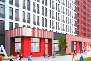 Красно-белый жилой комплекс появится в поселке Газопровод