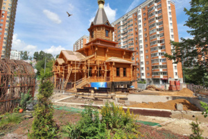 Деревянный храм в Ховрино введут в ноябре