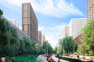 У ТПУ «Аминьевское шоссе» появится зеленый променад длиной более 1 км