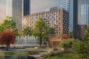 В парке ЖК Balance появится фонтанная площадь и аллеи