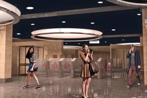 Станцию метро «Юго-Восточная» оформят в стиле среднеазиатских дворцов