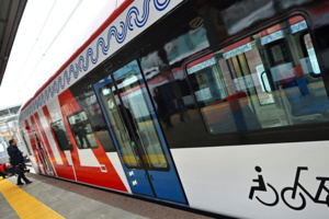 Открытие станции будущего МЦД-4 Крёкшино после реконструкции. С. Собянин, О. Тони