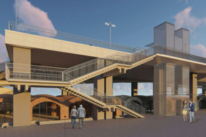 Магазин с кафе появится под мостом на Берсеневской набережной