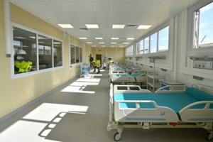 Палаты коронавирусной больницы в Новой Москве – в фотоленте