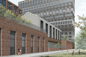 Детсад с прогулочной зоной на крыше и дом-березу создадут на территории ЗИЛа