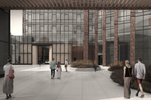 Фасад гостиницы у парка «Сокольники» напомнит о царской соколиной охоте