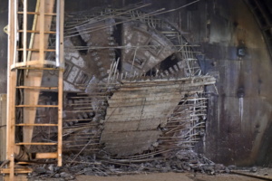 Щит «Елена» и его сложный подземный путь на БКЛ метро: фотолента