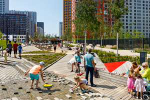 Дом с пешеходным бульваром появится в ЖК «Саларьево парк»