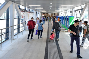 У станции МЦК Ростокино построят стеклянный пешеходный переход