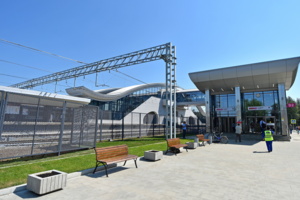 Началось благоустройство территории у станции МЦД-2 Щукинская