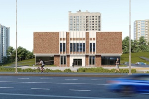 Культурно-досуговый центр в районе Северное Бутово готов почти на 90%