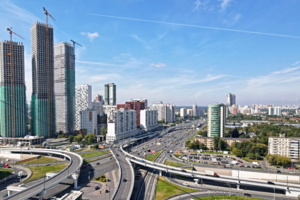 В Мнёвниковской пойме строится 10 км дорог