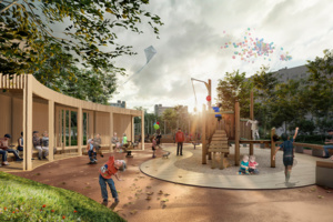 Зеленые «кабинеты», перголы и памп-трек: как преобразятся пять дворов Москвы