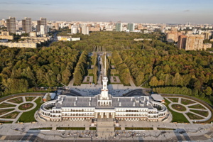 Открытие пляжной зоны у Северного речного вокзала и осмотр благоустроенной территории Национального теннисного центра. С. Собянин