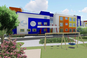 Детский сад с ярким фасадом построят в районе Южное Бутово