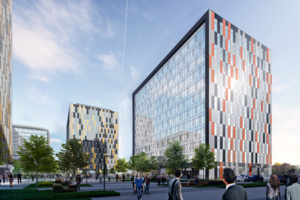 Комплекс «Останкино Business Park» украсят пестрые фасады