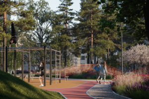 Городской парк на улице Окская благоустроят в 2021 году