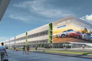 Новый паркинг у аэропорта Внуково украсят ламели и медиаэкран