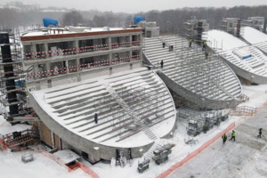 Собянин: основные работы по реконструкции стадиона «Москвич» завершатся до конца года