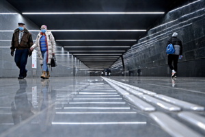 Подземный пешеходный переход около «Москва-Сити» реконструируют