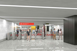 Началось устройство помещений на станции метро «Вавиловская»