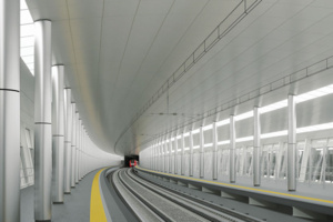 На станции МЦД-4 Камушки завершается возведение пассажирских платформ