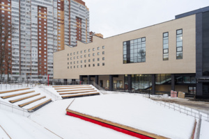 Завершается строительство крупной школы в районе Левобережный