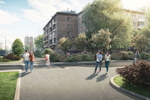 Собянин рассказал о планах по благоустройству ул. Красная Пресня