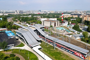 На МЦД-2 открыли крупнейший в Москве транспортно-пересадочный узел «Щукинская»