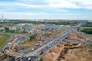 Развязка МКАД с Осташковским шоссе готова на 40% – Бочкарёв