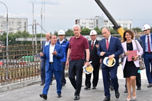 Реконструкцию развязки на пересечении МКАД с Осташковским шоссе завершат в 2022 году. С. Собянин, А. Бочкарёв