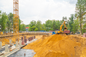 Началась разработка котлована для строительства дома по реновации в районе Таганский