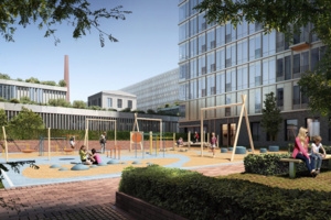 Пешеходная зона с яблоневым садом появится в районе Пресненский