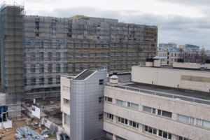 Скоропомощный стационар НИИ им. Склифосовского готов на две трети