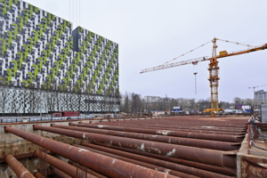 Как строят станцию метро «Яхромская» салатовой ветки – в фотоленте