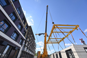 Осмотр завода модульного домостроения в Новой Москве. С. Собянин