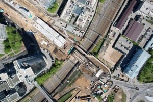 Собянин: путепровод через МЦД-1 на улице Барклая построят до конца года